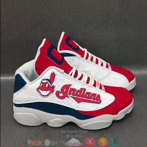 Cleveland Indians Mlb Air Jordan 13 Sneaker Shoes Cleveland Indians Air Jordan 13 Shoes
