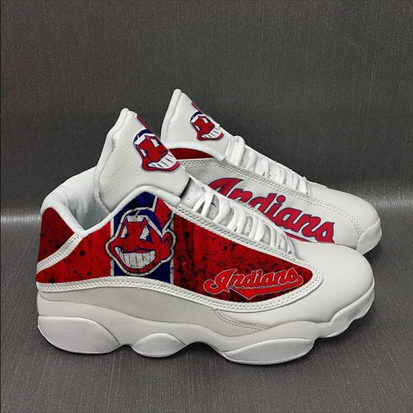 Cleveland Indians Mlb Ver 1 Air Jordan 13 Sneaker Cleveland Indians Air Jordan 13 Shoes