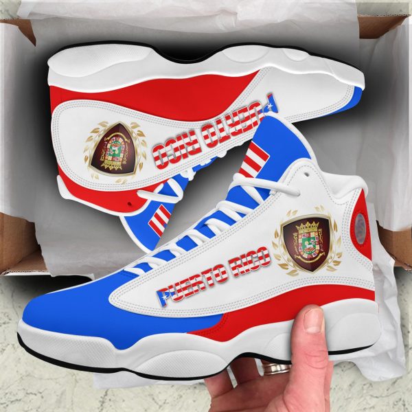 Coat Of Arms Of Puerto Rico Flag Air Jordan 13 Shoes Coat Of Arms Air Jordan 13 Shoes