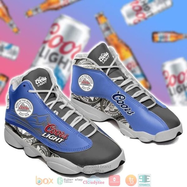 Coors Light Beer 33 Gift Air Jordan 13 Sneaker Shoes Coors Beer Air Jordan 13 Shoes