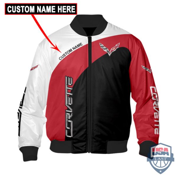 Corvette Custom Name Bomber Jacket