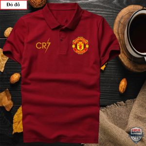 Cr7 Manchester United Red Polo Shirt Manchester United Polo Shirts