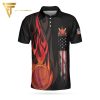 Cricket Flame Full Printing Polo Shirt