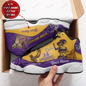 Custom Kobe Bryant Hall Of Fame Air Jordan 13 Shoes Kobe Bryant Air Jordan 13 Shoes