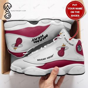 Custom Nba Miami Heat Air Jordan 13 Shoes Miami Heat Air Jordan 13 Shoes