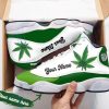 Custom Your Name Cannabis Weed Leaf Air Jordan 13 Sneakers Cannabis Air Jordan 13 Shoes