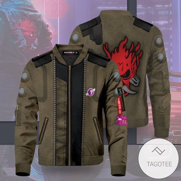 Cyberpunk Bomber Jacket Cyberpunk Bomber Jacket