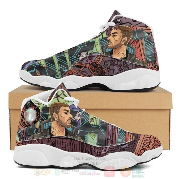 Cyberpunk Game Air Jordan 13 Shoes Cyberpunk Air Jordan 13 Shoes