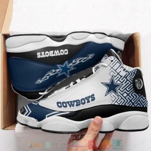 Dallas Cowboys Nfl Logo Football Team Air Jordan 13 Shoes Dallas Cowboys Air Jordan 13 Shoes