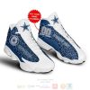 Dallas Cowboys Nfl Personalized Air Jordan 13 Shoes 2 Dallas Cowboys Air Jordan 13 Shoes