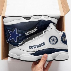 Dallas Cowboys Nfl Ver 4 Air Jordan 13 Sneaker Dallas Cowboys Air Jordan 13 Shoes