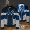 Dallas Cowboys Skull All Over Printed Bomber Jacket Dallas Cowboys Bomber Jacket