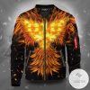 Dark Phoenix Flame Bomber Jacket 2 Phoenix Bomber Jacket