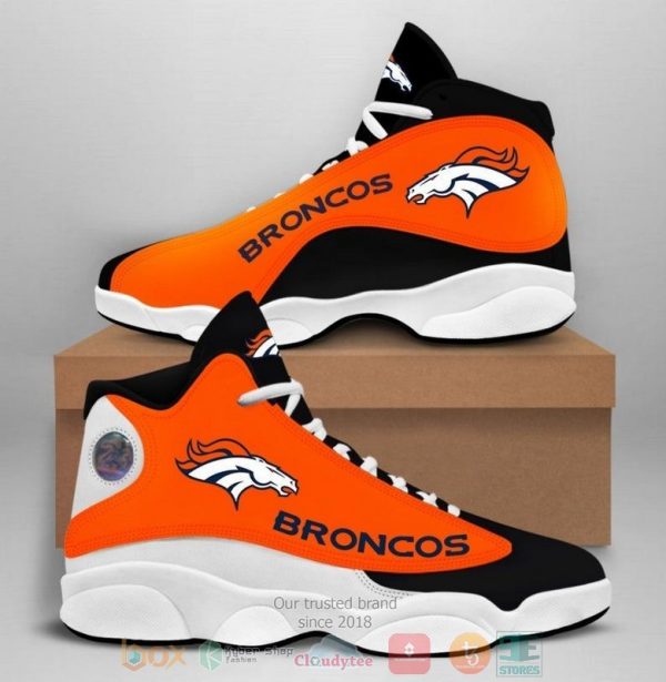 Denver Broncos Nfl Football Team Air Jordan 13 Shoes Denver Broncos Air Jordan 13 Shoes