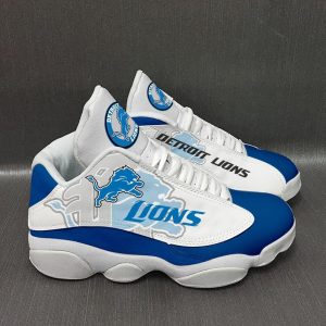 Detroit Lions Nfl Ver 1 Air Jordan 13 Sneaker Detroit Lions Air Jordan 13 Shoes