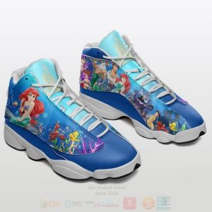 Disney Ariel Mermaid Disney Cartoon Air Jordan 13 Shoes Disney Characters Air Jordan 13 Shoes