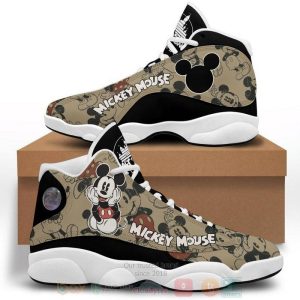 Disney Classic Mickey Mouse Air Jordan 13 Shoes Mickey Minnie Mouse Air Jordan 13 Shoes