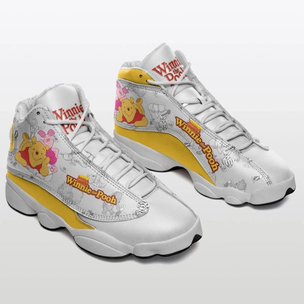 Disney The Pooh With Friend Air Jordan 13 Shoes Winnie The Pooh Air Jordan 13 Shoes