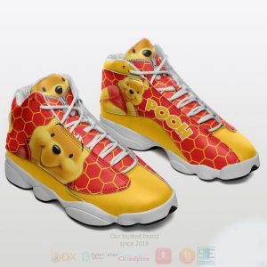 Disney Winnie The Pooh Bear Air Jordan 13 Shoes Winnie The Pooh Air Jordan 13 Shoes