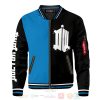 Doctor Who Black Blue Bomber Jacket