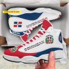 Dominican Personalized White Air Jordan 13 Shoes Personalized Air Jordan 13 Shoes