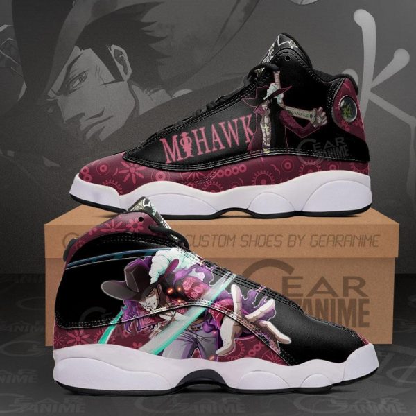 Dracule Mihawk Anime One Piece Air Jordan 13 Shoes One Piece Air Jordan 13 Shoes