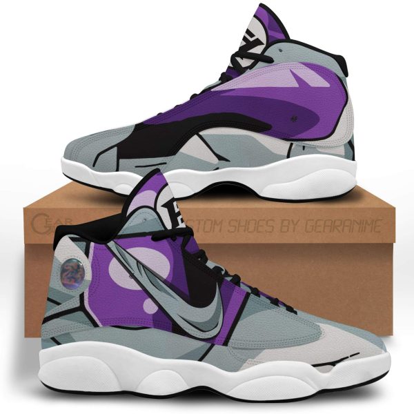 Dragon Ball Frieza Air Jordan 13 Sneaker Shoes Dragon Ball Air Jordan 13 Shoes