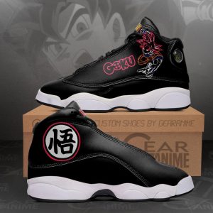 Dragon Ball Goku God Air Jordan 13 Sneaker Shoes Dragon Ball Air Jordan 13 Shoes