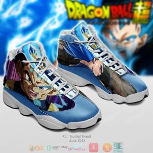 Dragon Ball Vegeta Air Jordan 13 Sneaker Shoes 3 Dragon Ball Air Jordan 13 Shoes