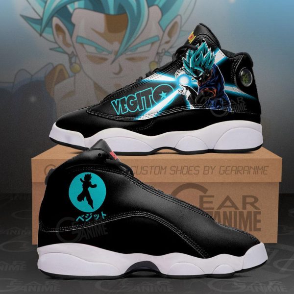 Dragon Ball Vegito Air Jordan 13 Sneaker Shoes Dragon Ball Air Jordan 13 Shoes