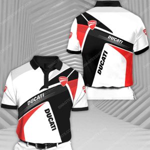 Ducati Motor Holding Racing All Over Print Polo Shirt Ducati Polo Shirts