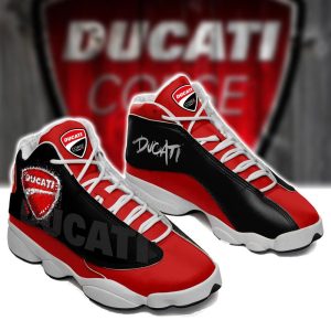 Ducati Red Air Jordan 13 Sneaker Shoes Ducati Air Jordan 13 Shoes