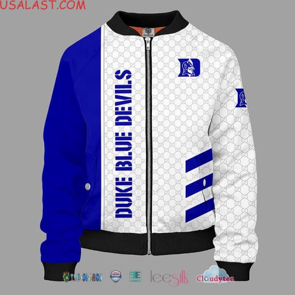 Duke Blue Devils Ncaa Gucci 3D Bomber Jacket Gucci Bomber Jacket