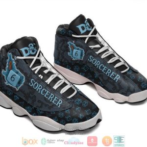 Dungeon And Dragon Sorcerer Game Canvas Birthday Unisex Air Jordan 13 Sneaker Shoes Dungeons And Dragons Air Jordan 13 Shoes