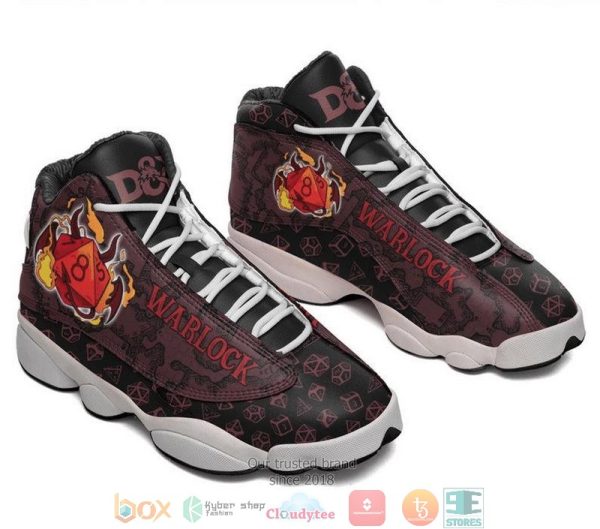 Dungeon And Dragon Warlock Game Air Jordan 13 Sneaker Shoes Dungeons And Dragons Air Jordan 13 Shoes