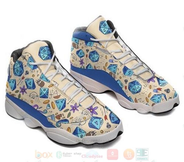 Dungeons And Dragons Dice Pattern Air Jordan 13 Shoes Dungeons And Dragons Air Jordan 13 Shoes