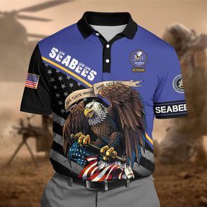 Eagle Seabees Veteran Polo Shirt Veteran Polo Shirts