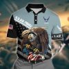 Eagle U S Air Force Veteran All Gave Some Some Gave All Polo Shirt Eagle US Polo Shirts
