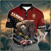 Eagle U S Marine Veteran Polo Shirt US Army Polo Shirts