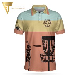 Eat Sleep Disc Golf Repeat Full Printing Polo Shirt Golf Polo Shirts