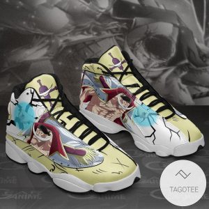 Edward Newgate Whitebeard Sneakers Custom Anime One Piece Air Jordan 13 Shoes One Piece Air Jordan 13 Shoes