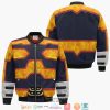 Enji Todoroki My Hero Academia Mha Anime 3D Bomber Jacket My Hero Academia Bomber Jacket