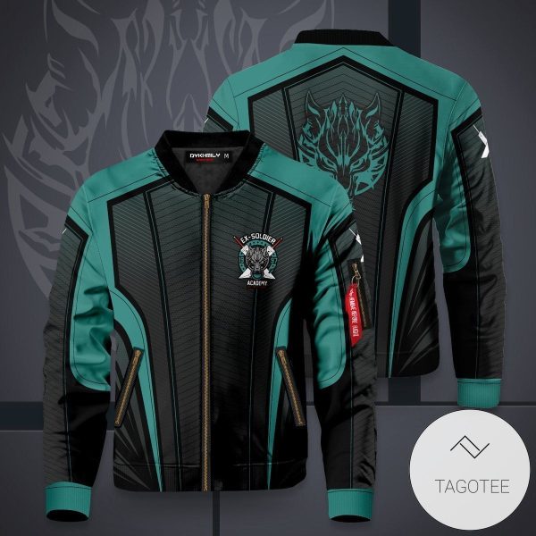 Ex Soldier Academy Bomber Jacket Anime Bomber Jacket