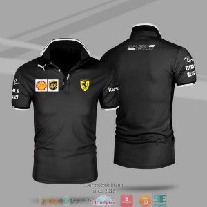 F1 Team Ferrari Racing Ups Polo Shirt Ferrari Polo Shirts