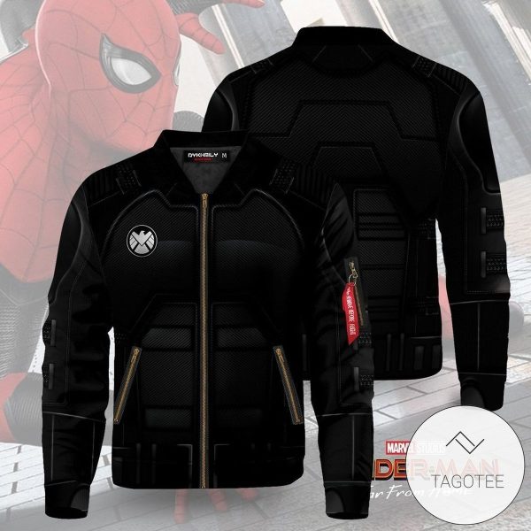 Far From Home Stealth Suit Bomber Jacket