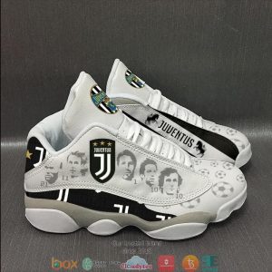 Fc Juventus Football Team Air Jordan 13 Sneaker Shoes Juventus FC Air Jordan 13 Shoes