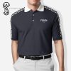 Fendi Symbol All Over Print Premium Polo Shirt Fendi Polo Shirts