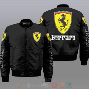 Ferrari Car Bomber Jacket Ferrari Bomber Jacket