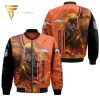 Fire Horse Denver Broncos Full Print Bomber Jacket Denver Broncos Bomber Jacket