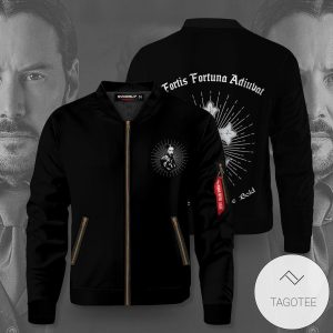 Fortis Fortuna Adiuvat Bomber Jacket 2